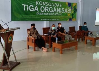 LDII Bojonegoro secara rutin mengadakan konsolidasi untuk memperbaiki kinerja. (foto: LINES Bojonegoro)