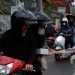 Remaja LDII Sukamaju Saat Berbagi Ta'Jil