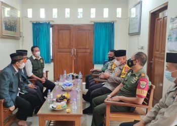 Pengurus DPD LDII Kota Depok Menerima Kunjungan Kapolsek dan Danramil Sukmajaya, Depok.