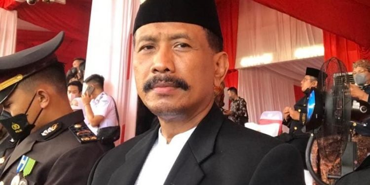 Ketua DPP LDII Prof. Singgih Tri S saat menghadiri upacara HUT Bhayangkara ke-76 di Akademi Kepolisian, Semarang, (5/7).