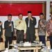 Audiensi Pengurus Lembaga Dakwah Islam Indonesia (LDII) Sulawesi Selatan dengan Panglima Kodam XIV/Hasanuddin Mayjen TNI Andi Muhammad SH MH di Markas Kodam XIV/Hasanuddin, Jalan Urip Sumoharjo, Makassar, Sulawesi Selatan, Selasa (5/7/2022). LDII menyampaikan undangan kepada Panglima Kodam XIV/Hasanuddin untuk menghadiri kegiatan pengajian akbar dan sepakbola.