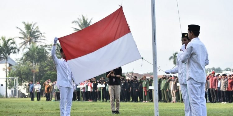 DPW LDII Menggelar Upcara Peringatan HUT RI Ke-77