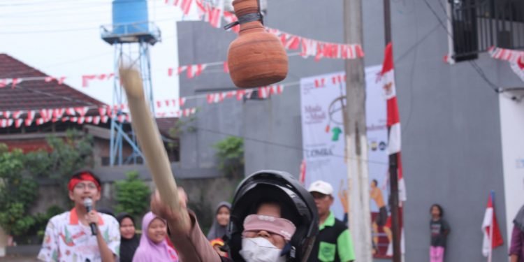 Kemeriahan HUT Kemerdekaan RI di PC LDII Pancoran Mas