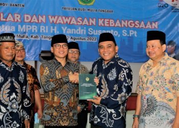 Wakil Ketua MPR RI, Yandri Susanto Hadir dalam Sosialisasi Empat Pilar Kebangsaan