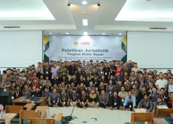 Peserta Pelatihan Jurnalistik Tingkat Dasar Mahir yang Digelar DPP LDII di Pondok Pesantren Wali Barokah, Kediri, Jawa Timur