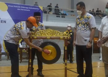 Wakil Walikota Depok, Imam Budi Hartono membuka Pospeda Kota Depok