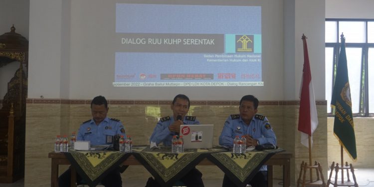 BPHN Kemenkumham Gandeng LDII Depok Sosialisasi Rancangan KUHP - LDII DEPOK