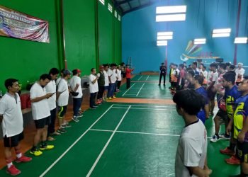 Pembukaan Turnamen Badminton LDII Depok