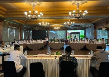 Suasana Rakerda Program Kerja DPD LDII Kebupaten Kleten