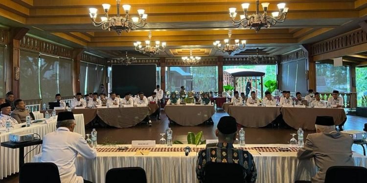 Suasana Rakerda Program Kerja DPD LDII Kebupaten Kleten