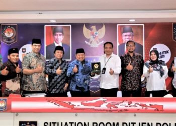 Pengurus DPP LDII saat Audiensi dengan Kemendagri.
