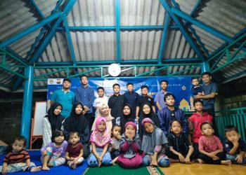 Salah satu acara keakraban remaja yang diadakan oleh PAC Tirta Jaya, Depok.