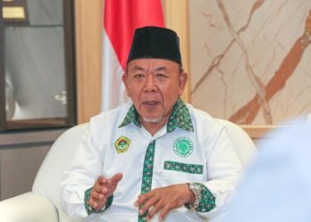 Ketua Umum MUI Kalimantan Utara (Kaltara) KH. Zainuddin Dalila beserta jajaran silaturrahim ke Kantor DPP LDII, Jakarta, pada Rabu (4/1). Foto: LINES.