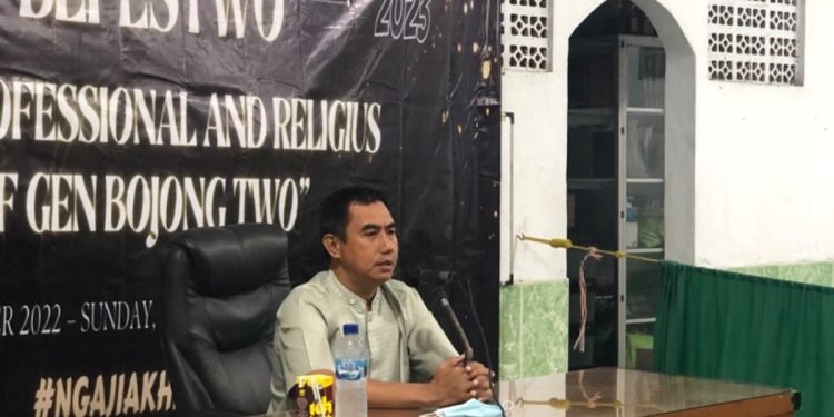 Pemateri pada Pengajian Akhir Tahun PC LDII Bojonggede