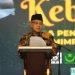 KH Said Aqil Siradj saat memberikan sambutan pada acara Tadarus Kebangsaan. (LINES)