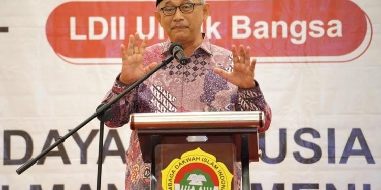 Ketum DPP LDII, KH. Chriswanto Santoso. (LINES)