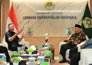 Ketua Komisi IV DPR RI Sudin mengharapkan terjadinya kolaborasi dan kerja sama antara DPP LDII dengan pihaknya, untuk memajukan sumber daya penghidupan masyarakat. (Foto: LINES)