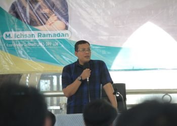 Ketua Departemen Komunikasi, Informasi, dan Media (KIM) DPP LDII Ludhy Cahyana. (LINES).