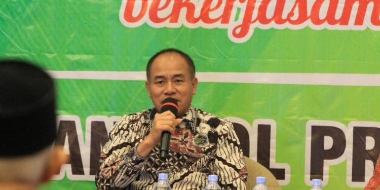 Jaksa Agung Muda Bidang Intelijen, Amir Yanto, menjelaskan pentingnya nilai-nilai toleransi yang telah dipegang teguh oleh para founding fathers Indonesia. (LINES)