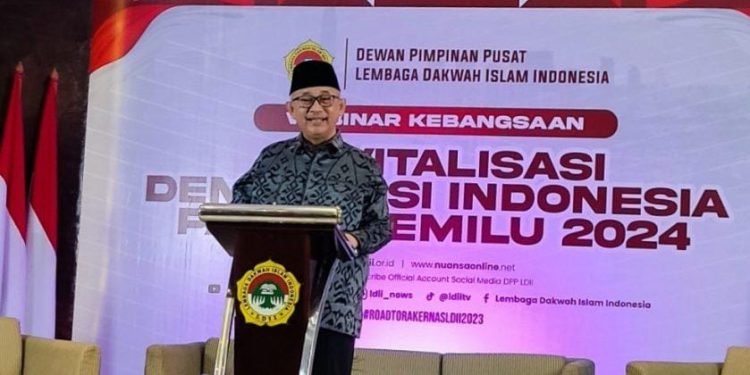 Ketum DPP LDII KH. Chriswanto Santoso. (LINES)