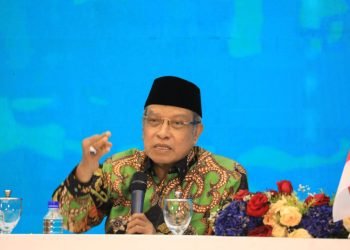Ketua Lembaga Persahabatan Ormas Islam (LPOI), KH Said Aqil Siradj. (LINES)