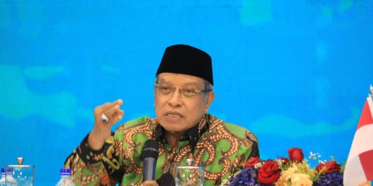 Ketua Lembaga Persahabatan Ormas Islam (LPOI), KH Said Aqil Siradj. (LINES)