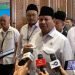 Menhan Prabowo Subianto saat menghadiri Rakernas LDII 2023. (LINES)