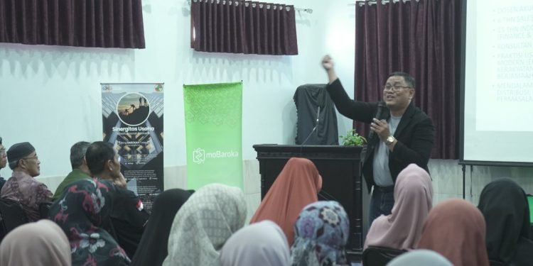Acara peluncuran platform moBaroka DPW LDII Jawa Barat. (LINES)