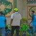 Kegiatan kerja bakti LDII Jombang. (LINES)