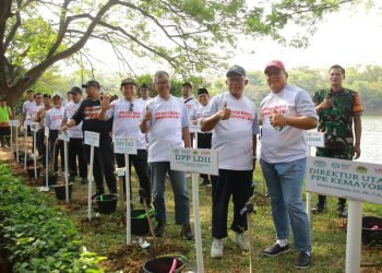 Pembukaan Gerakan Kerja Bakti Nasional LDII Tahun 2024. (LINES)