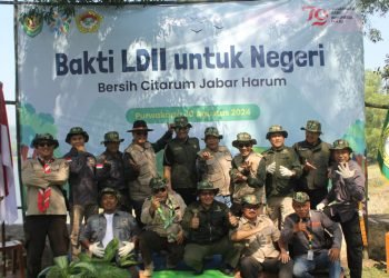 Kerja Bakti LDII Kabupaten Purwakarta. (LINES)