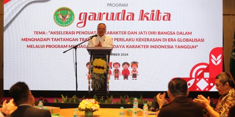 Kejaksaan Agung mengadakan Focus Group Discussion (FGD) bertajuk "Akselerasi Penguatan Karakter dan Jati Diri Bangsa Dalam Menghadapi Tantangan Transformasi Perilaku Kekerasan di Era Globalisasi Melalui Program Menjaga Ruang Budaya Karakter Indonesia Tangguh". (Foto: LINES).