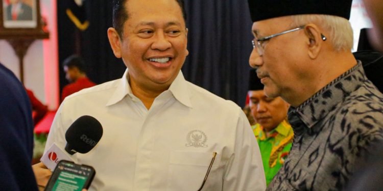 Ketua MPR RI bersama Ketum DPP LDII. (LINES)