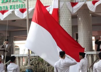 Peringatan Hari Santri 2024 yang digelar di Ponpes Walibarokah. (LINES)