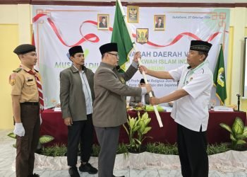 Ketua DPW LDII Jabar dan Ketua DPD LDII Sukabumi. (LINES)