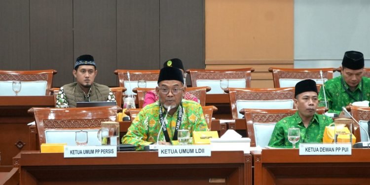 DPP LDII diwakili Wakil Bendahara Umum DPP LDII Imam Bashori (Foto: LINES)