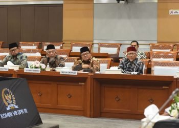 DPP LDII hadir dalam Rapat Dengar Pendapat Umum (RDPU) Panitia Kerja (Panja) Tentang Pengelolaan Dana Haji”, di Gedung DPR RI. (Foto: LINES)