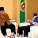 Ketum DPP LDII KH Chriswanto Santoso bersama Wakil Ketua Komisi VIII DPR RI Singgih Januratmoko . (Foto: LINES)