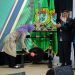 Wakil Bupati Dewi Maria Ulfa saat membuka Musda VII LDII Kabupaten Kediri. (LINES)