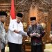 Mendikdasmen Abdul Mu'ti saat menerima Pengurus DPP LDII. (LINES)