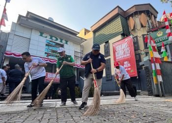 Pencanangan Kerja Bakti Nasional LDII 2025. (LINES)