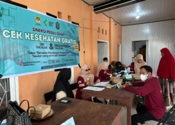 Kegiatan Cek Kesehatan DPD LDII Kabupaten Takalar. (LINES)