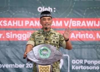 Kepala Kelompok Staf Ahli (Kapoksahli) Pangdam V/Brawijaya, Brigjen TNI Singgih Pambudi Arianto. (LINES)