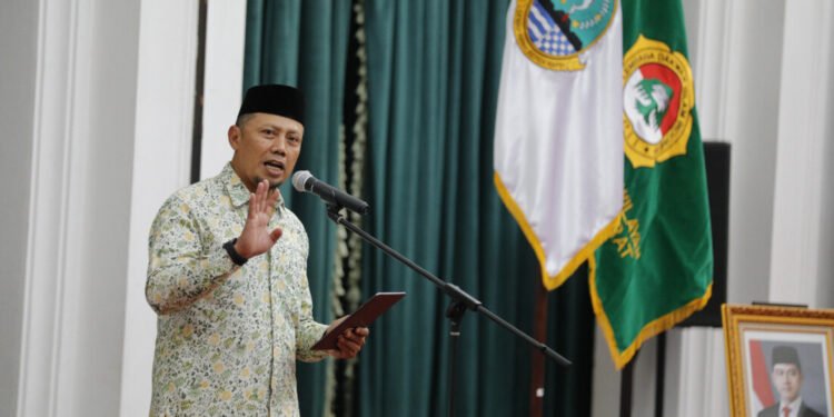 Kepala Bidang Kewaspadaan Daerah Badan Kesatuan Bangsa dan Politik Provinsi Jawa Barat, Khoirul Naim. (LINES)