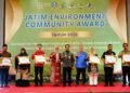 Puncak acara Jatim Environment Community Award 2025 yang diselenggarakan oleh Dinas Lingkungan Hidup (DLH) Provinsi Jawa Timur. (LINES)