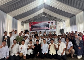 Warga LDII Beji saat mengikuti reses anggota DPRD Kota Depok. (LINES)