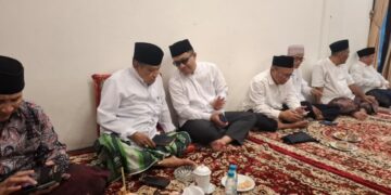 KH Said Aqil Siradj saat menyambut para tamu, termasuk dari LDII. (LINES)